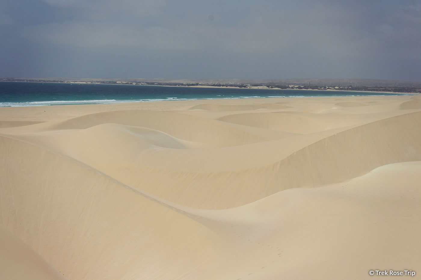 Un océan à perte de vue | trek Rose Trip Cap-Vert Boa Vista