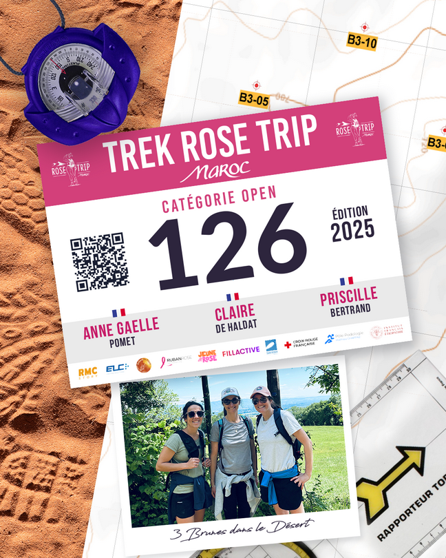 3 BRUNES DANS LE DÉSERT