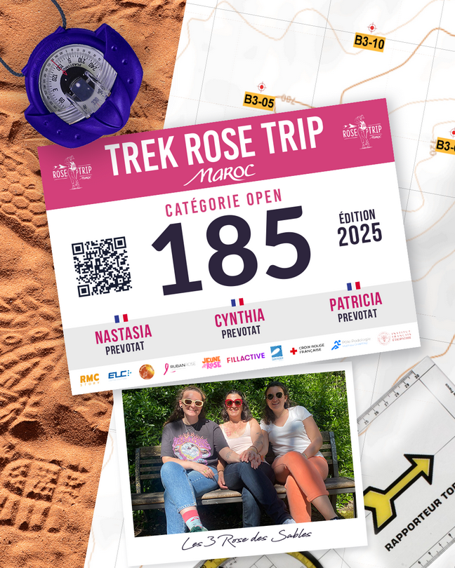 LES 3 ROSE DES SABLES